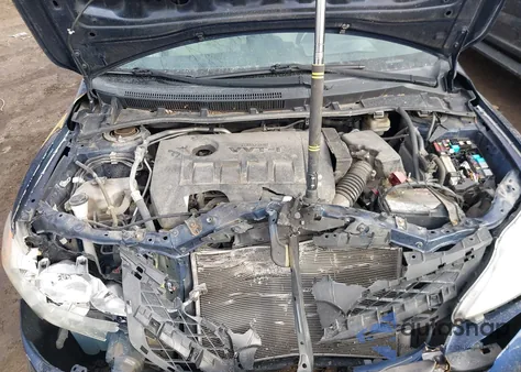 2013 Toyota Corolla L from USA, damaged, VIN 5YFBU4EE2DP188444